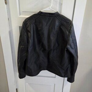 Women's Faux Leather Jacket Size XXL